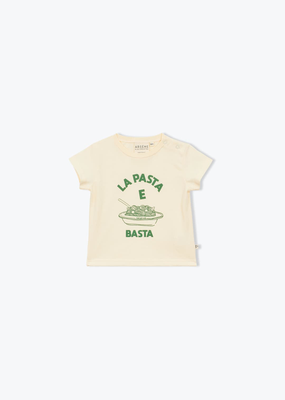 T-shirt Bébé Pasta E Basta